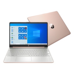 Notebook HP 15,6'' Ryzen 5 8gb 256gb W11 rosado