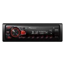 Radio Para Auto Pioneer 200w Bt negro 