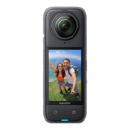 Cmara De Accin Insta360 X4 72mp 8k Sumergible Bt negro 