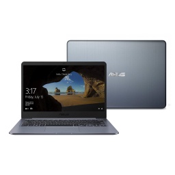 Notebook Asus 14'' N5000 4gb 64gb Win10 gris 