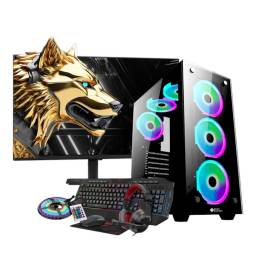 Pc Gamer Ryzen 5 5600gT Amd 16gb 480 Gb Ssd Monitor 75HZ Combo GF1PC22