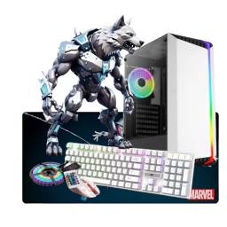 Pc Gamer Athlon 3000g 32gb Ram 480Gb Ssd Silver White SF1PC6w