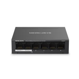 Switch Mercusys 6 Puertos Rj45 10/100Mbps PoE