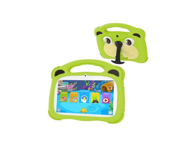 La Tablet Infantil Gravity 7" es la herramienta perfecta para que los niños se diviertan y aprendan de forma segura e interactiva. Con un diseño resistente y una interfaz intuitiva, esta tablet ofrece una amplia gama de aplicaciones educativas, juegos y c