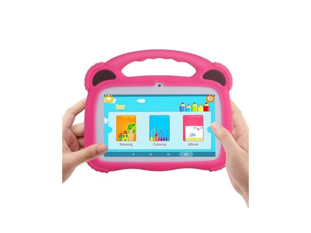 La Tablet Infantil Gravity 7" es la herramienta perfecta para que los niños se diviertan y aprendan de forma segura e interactiva. Con un diseño resistente y una interfaz intuitiva, esta tablet ofrece una amplia gama de aplicaciones educativas, juegos y c