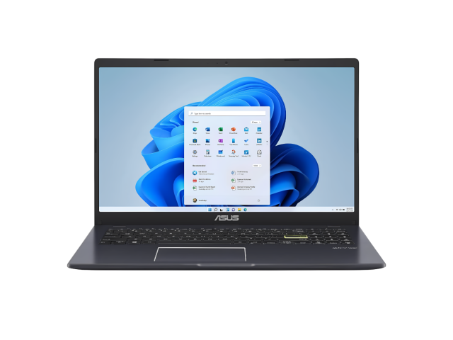 La laptop ASUS L510 cuenta con una pantalla de 15.6 pulgadas y resolución Full HD de 1920 x 1080 píxeles. Equipado con un procesador Intel Celeron N4020, 4 GB de RAM y 128 GB de almacenamiento EMMC, ofrece un rendimiento adecuado. Incluye Windows 11 Home 