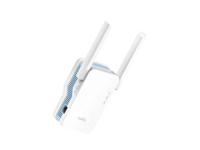 Amplía tu conexión con el Extensor de Rango de Banda Dual WiFi Cudy AC1200 en blanco. Disfruta de internet rápido y estable en cada rincón de tu hogar. ¡Conéctate sin límites! 