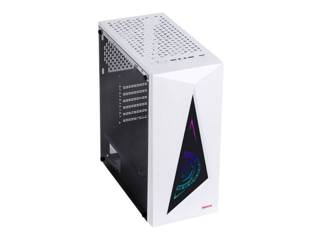 Eleva tu experiencia de juego con el Gabinete Gaming Marvo, que combina un diseño moderno con un panel RGB. Su estructura Mid Tower ATX ofrece amplio espacio y excelente ventilación, manteniendo tu equipo fresco durante intensas sesiones de juego.