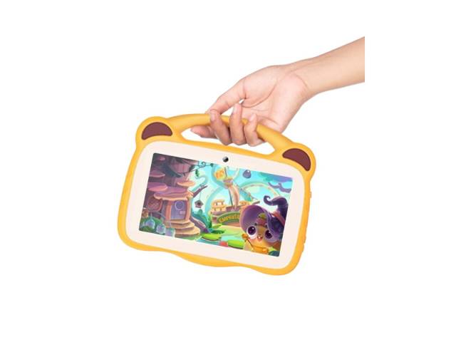 La Tablet Infantil Gravity 7" es la herramienta perfecta para que los niños se diviertan y aprendan de forma segura e interactiva. Con un diseño resistente y una interfaz intuitiva, esta tablet ofrece una amplia gama de aplicaciones educativas, juegos y c