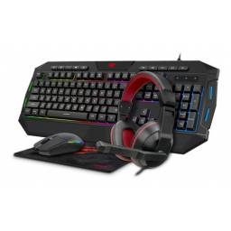 Combo Gamer 4 En 1 Havit Kb501 Teclado Mouse Pad Y Auriculares