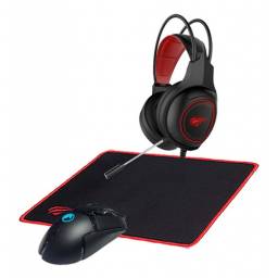 Combo Gamer 3 En 1 Con Auriculares Gamer Havit Bub 3