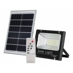 Foco Led 30 W C Panel Solar Y Sensor , Exterior Jardn