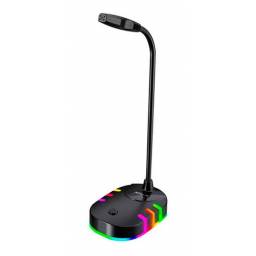 Micrfono Pc Flexible Xtrike Me Gamer Rgb Gaming Stream