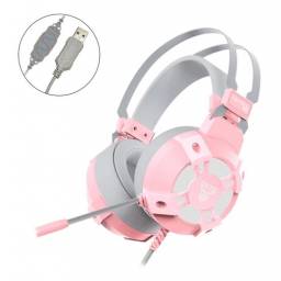 Auricular Gamer Fantech Sakura Hg11 Rgb Pc Usb 7. 1