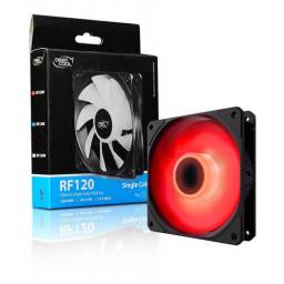 Fan Cooler Ventilador Gabinete Deepcool 12cm Le Rojo