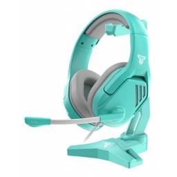 Combo Soporte Y Auriculares Gamer Fantech Mint Edition