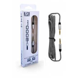 Cable Auxiliar Roca Mobile Jack A Jack 3.5 Mm 2 M