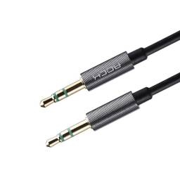 Cable Auxiliar 1m Jack 3.5mm Rock