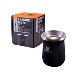 Mate Stanley 236ml Acero Inoxidable negro y rojo