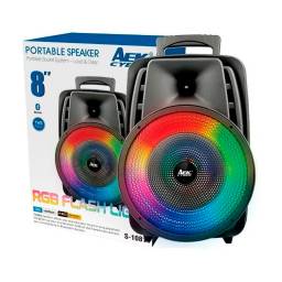 Parlante Porttil Bluetooth AEK S-10814 8 RGB