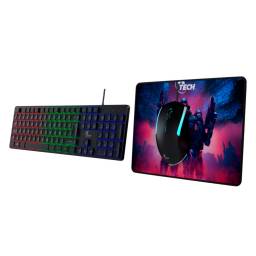 Combo Gamer 3 en 1 Xtech Teclado y Mouse RGB HASHA XTK-535S