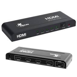 Adaptador XTECH XHA-410 Multiplicador HDMI 4 salidas