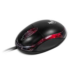 Mouse XTECH XTM-195 ptico Cableado 3 botones 