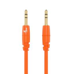 Cable auxiliar audio 3,5mm XTECH On The Go XTG-232 1M NARANJA