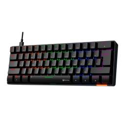 Teclado Gamer Mecnico Compacto 60% Rgb Meetion Mk005 Negro