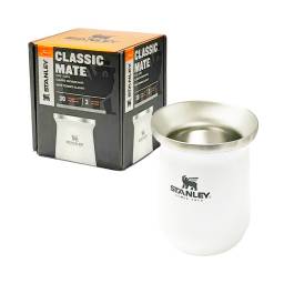 Mate Stanley Classic Acero Inoxidable Blanco 236ml