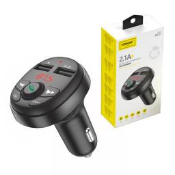 Cargador Celular Sintonizador Fm Auto 2 Usb Foneng Bc01