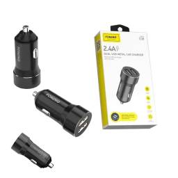 Cargador Adaptador Celular Auto X2 Usb 2.4a Foneng C08