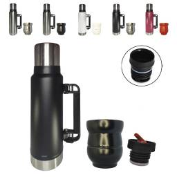 Combo Termo Comet 1,2 L + Mate 140ml + Tapn Regalo 