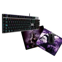 Combo Gamer Primus 3 en 1 Teclado Mecnico , Mouse y Pad KP3 1