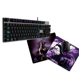 Combo Gamer Primus 3 en 1 Teclado Mecnico , Mouse y Pad KP3 3