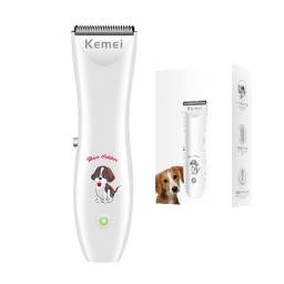 Maquina Cortar Pelo Perro Gato Mascotas Kemei Km-1051