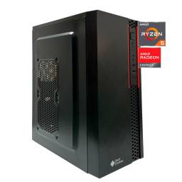 Pc Oficina Ryzen 5 8gb Ram 240gb Ssd C/ Perifricos P/ Estudio Trabajo