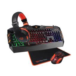 Combo Gamer 4 en 1 RGB Auricular , Teclado , Mouse Y Pad