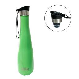 Termo Lumilagro Acero Inoxidable 750ml Tapn Botn Verde