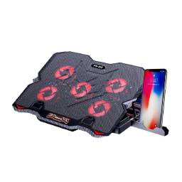 Bandeja para laptop gamer 36 x 27 cm cooler xtrike me