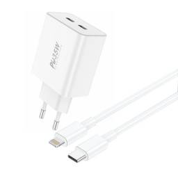 Cargador Foneng EU50 35W 2 USB C Compatible Con IPhone