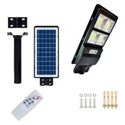 Foco solar luz led exterior con sensor de movimiento 100w