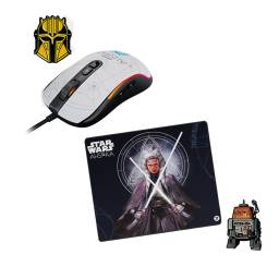 Mouse Gamer + Mouse Pad M Primus Star Wars Ahsoka Tano