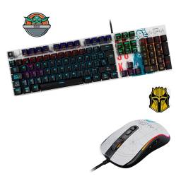 Teclado Mecanico Gamer + Mouse Primus Star Wars Ahsoka Tano