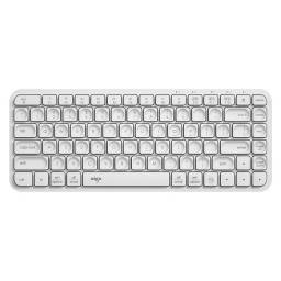 Teclado Inalmbrico 2 dispositivos Bluetooth + wifi Aigo V200 Blanco