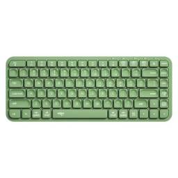 Teclado Inalmbrico 2 dispositivos Bluetooth + wifi Aigo V200 Verde