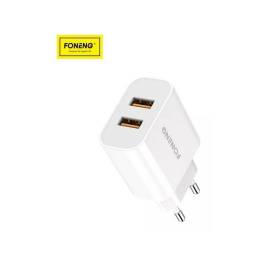 Ficha Cargador 2.4A USB + Cable Conexin compatible iphone Foneng