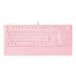 Teclado Gamer Fantech Sakura Max Power Mk853 Rosado Rgb