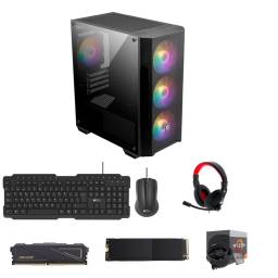 Pc Gamer AMD Ryzen 3 3200G 8gb Ram 240 Nvme Combo  gaming SS