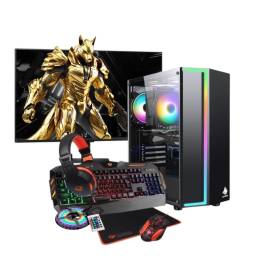 Pc Gamer Completa Ryzen 5 5600g 16gb Ram 480gb Ssd + MONITOR 22 75hz VIEWSONIC +COMBO Gd1pc22